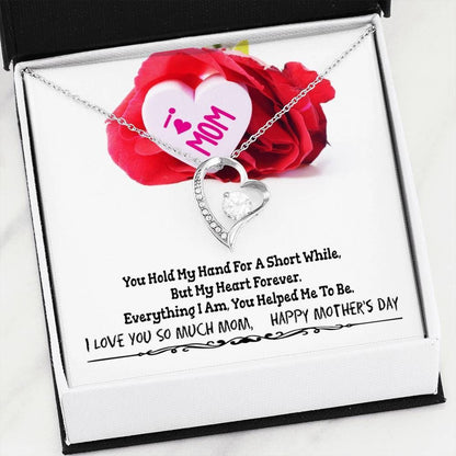 Mother's Day Gift For Mom I Love You So Much Forever Love Necklace