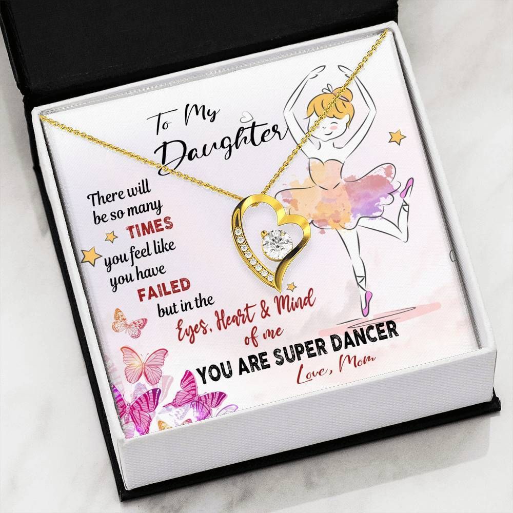 You Are Super Dance Forever Love Necklace Gift For Daughter