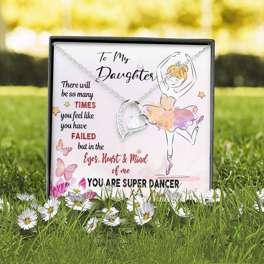 You Are Super Dance Forever Love Necklace Gift For Daughter