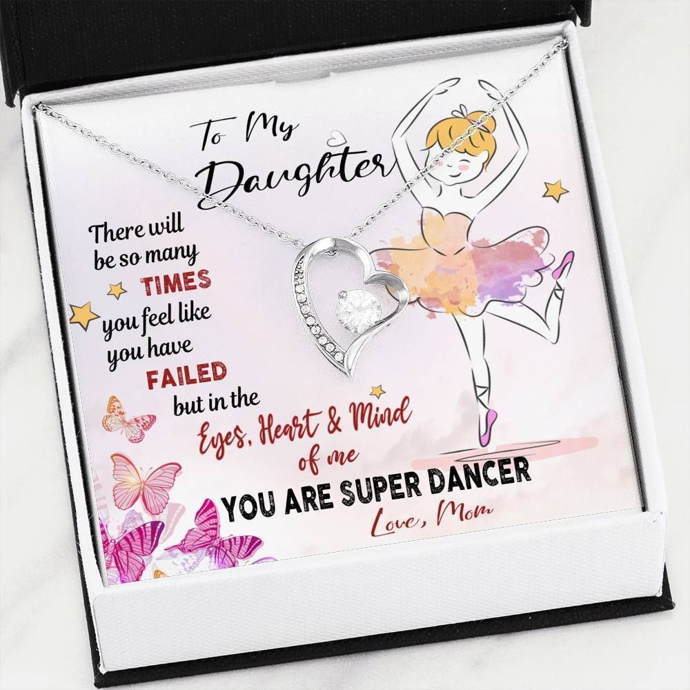 You Are Super Dance Forever Love Necklace Gift For Daughter