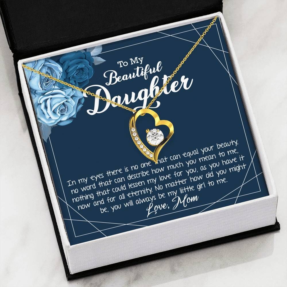 How Much You Mean To Me Forever Love Necklace For Daughter