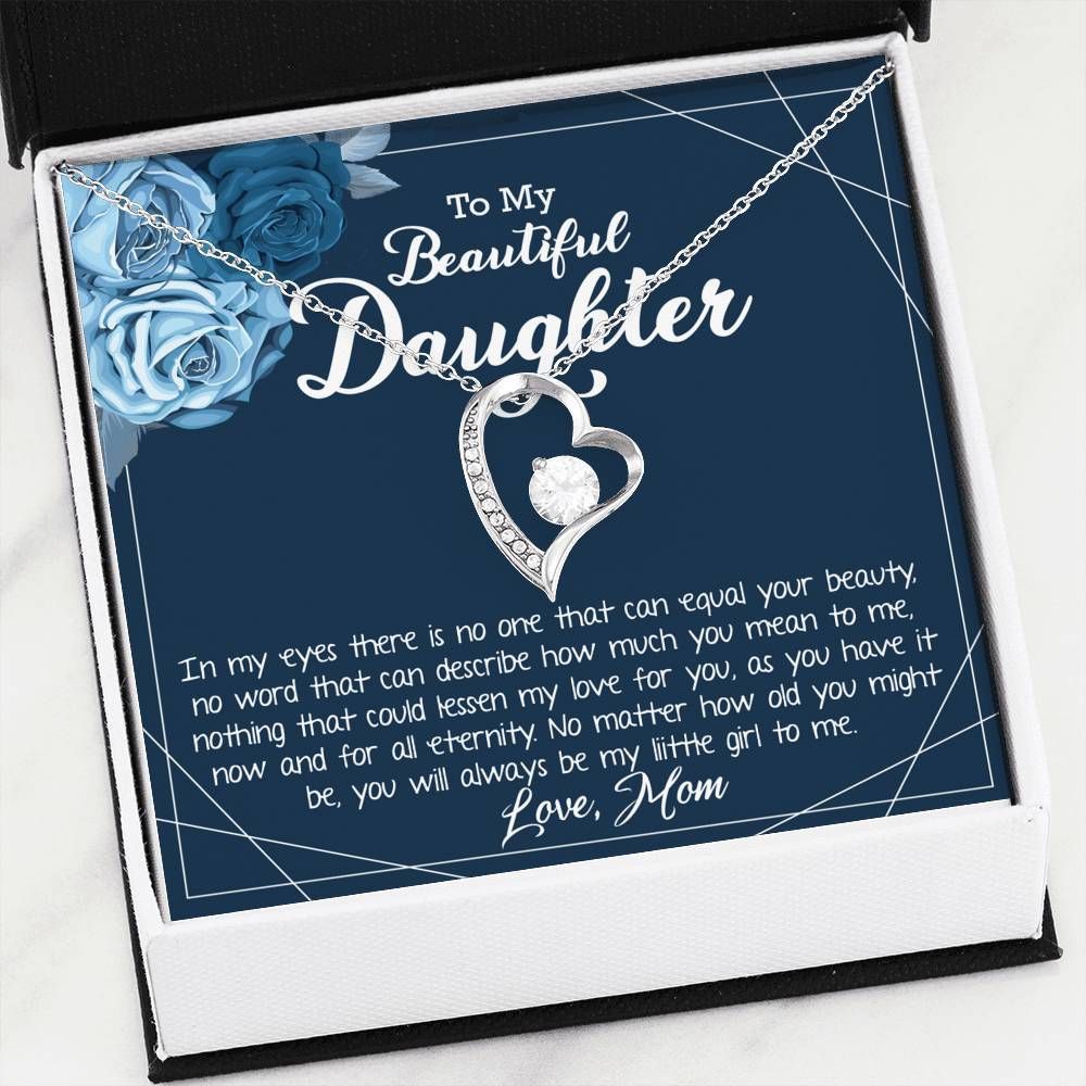 How Much You Mean To Me Forever Love Necklace For Daughter