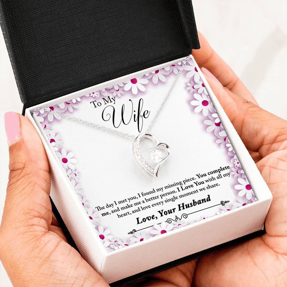 My Missing Piece Forever Love Necklace For Wife