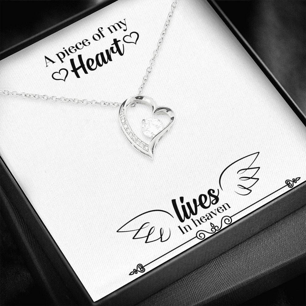 A Piece Of My Heart Forever Love Necklace Gift For Her