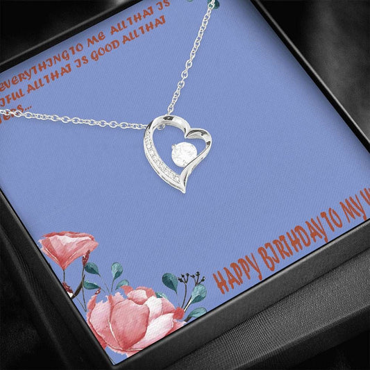 You're Everything To Me Forever Love Necklace For Wife