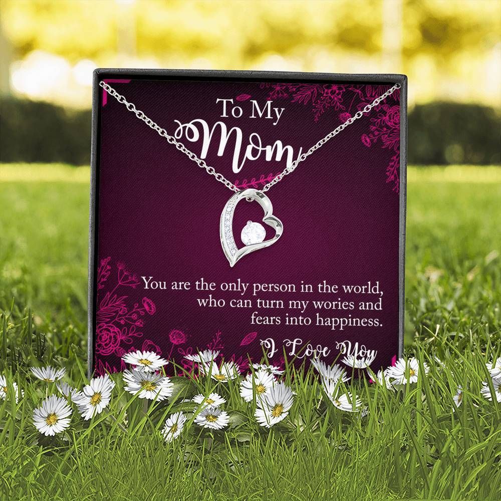 You're The Only Person In The World Forever Love Necklace For Mom