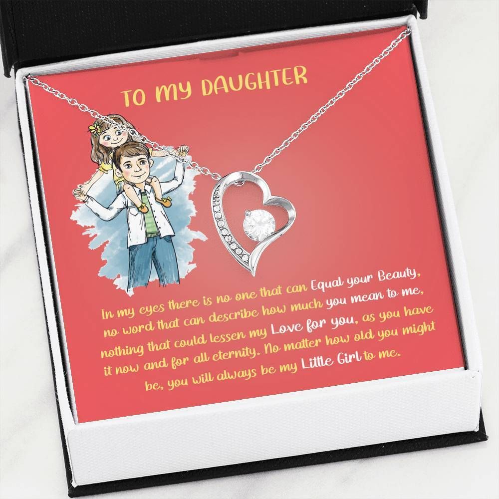 How Much You Mean To Me Forever Love Necklace For Daughter