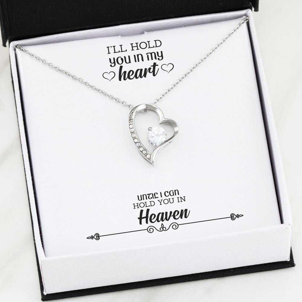 I'll Hold You In My Heart Forever Love Necklace For Wife