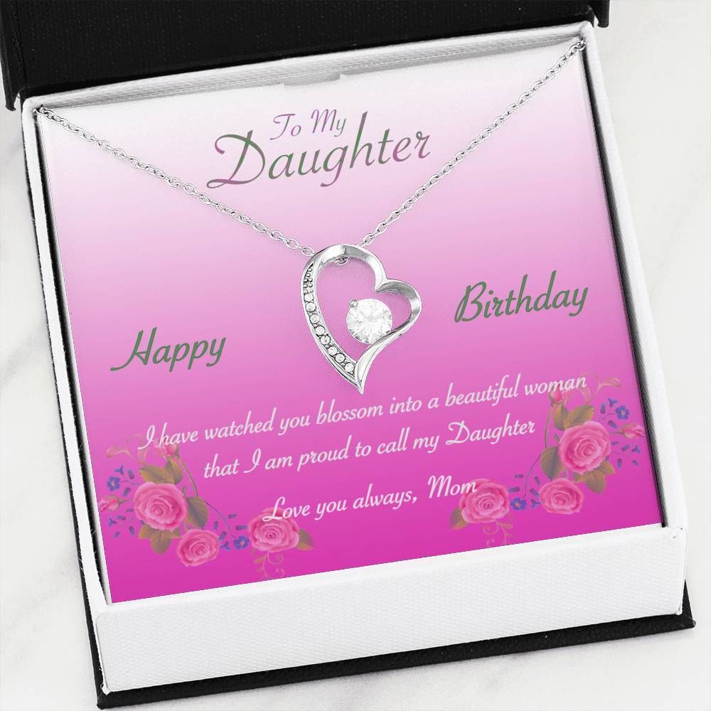 I'm Proud To Call My Daughter Forever Love Necklace For Daughter