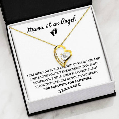 You're Loved For A Lifetime Forever Love Necklace For Angel Mom