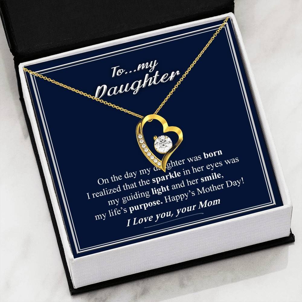 My Life's Purpose Forever Love Necklace Gift For Daughter