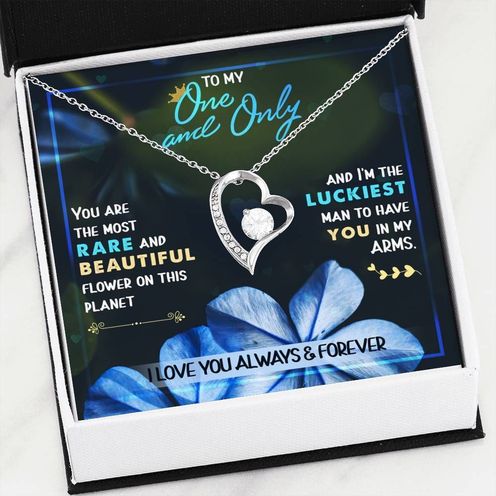 You're The Most Rare And Beautiful Forever Love Necklace For Only Mom