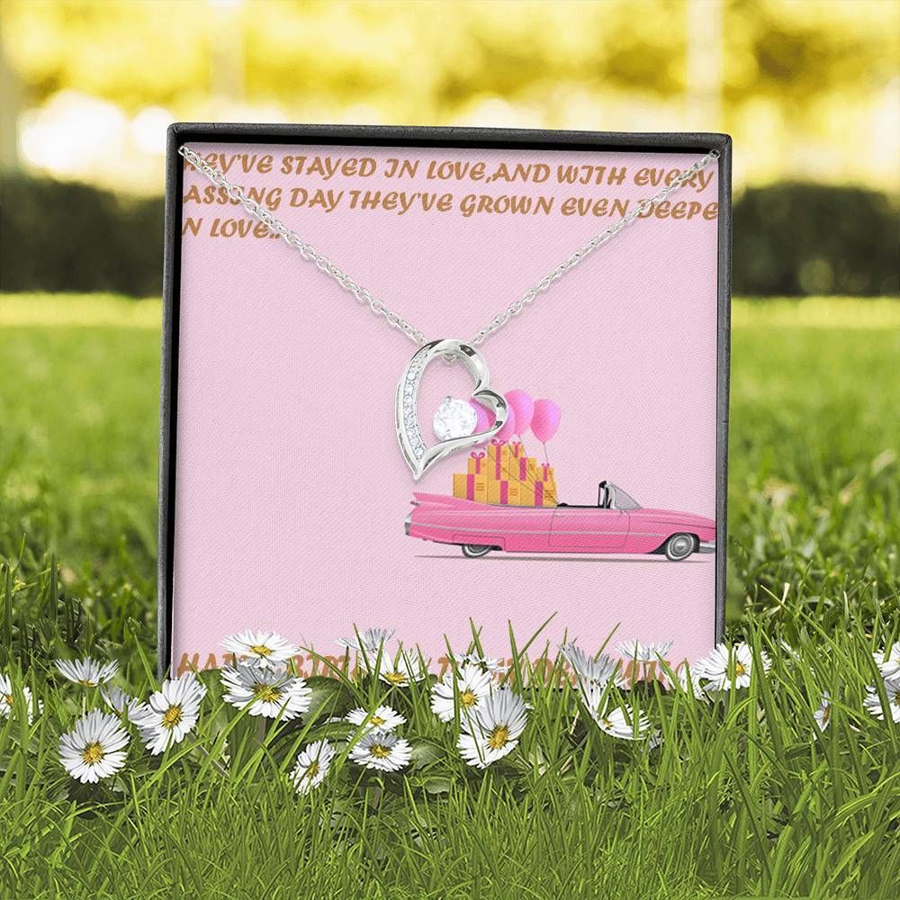 They've Stayed In Love Forever Love Necklace For Wife On Birthday