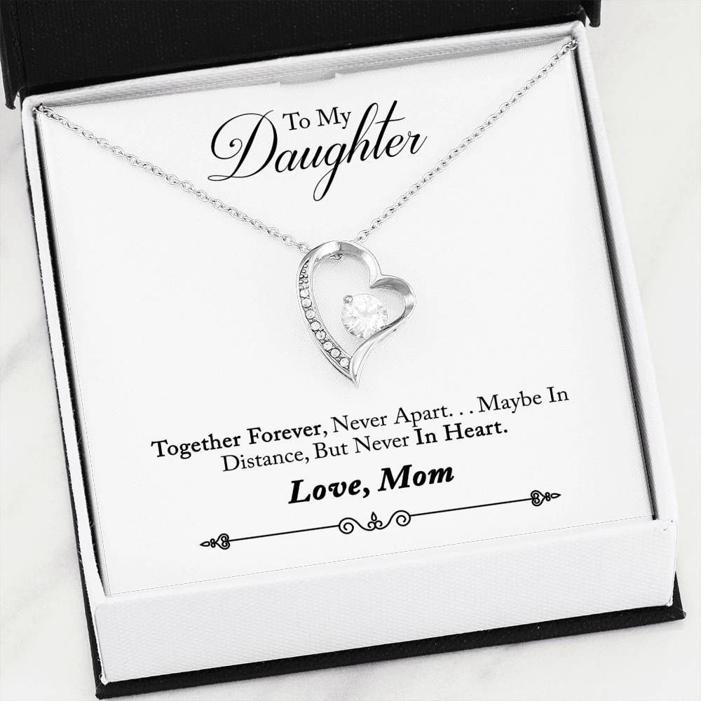 To Daughter Nothing Will Change My Love For You Forever Love Necklace