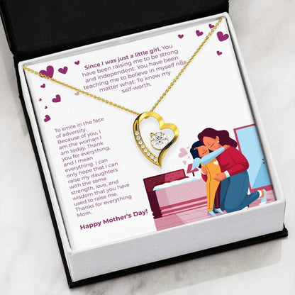 Thank For Everything Forever Love Necklace Gift For Mom Mama