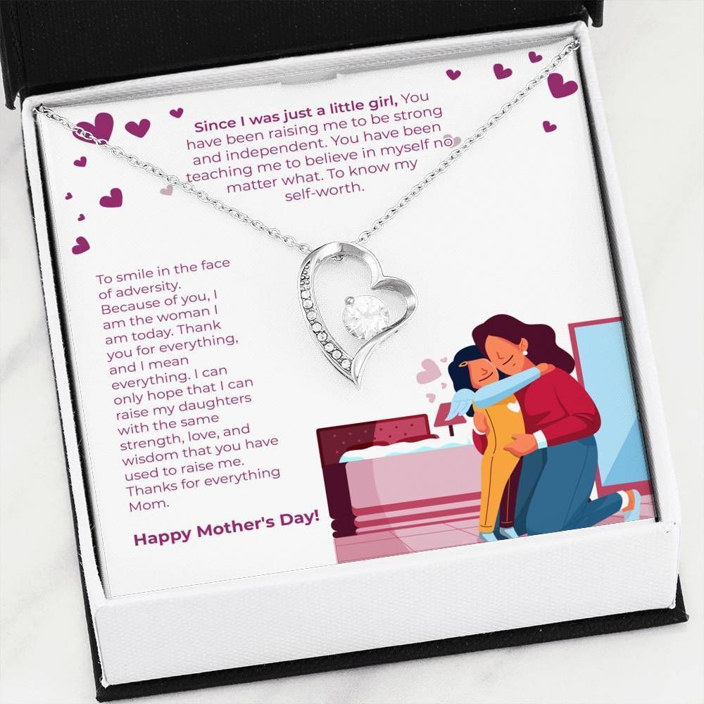 Thank For Everything Forever Love Necklace Gift For Mom Mama