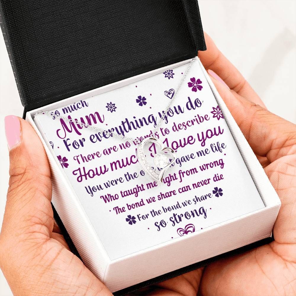 So Strong Forever Love Necklace Mother's Day For Mom