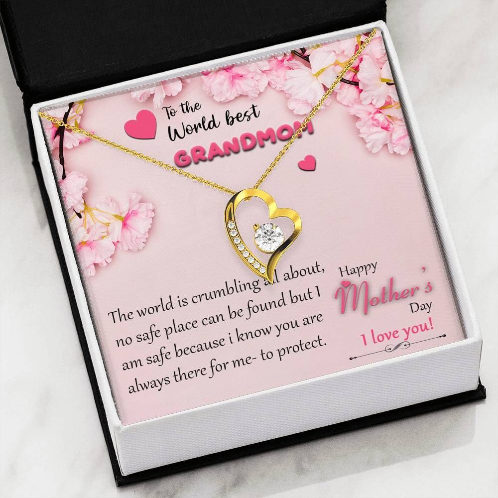 Always There for Me Forever Love Necklace Gift For Grandma