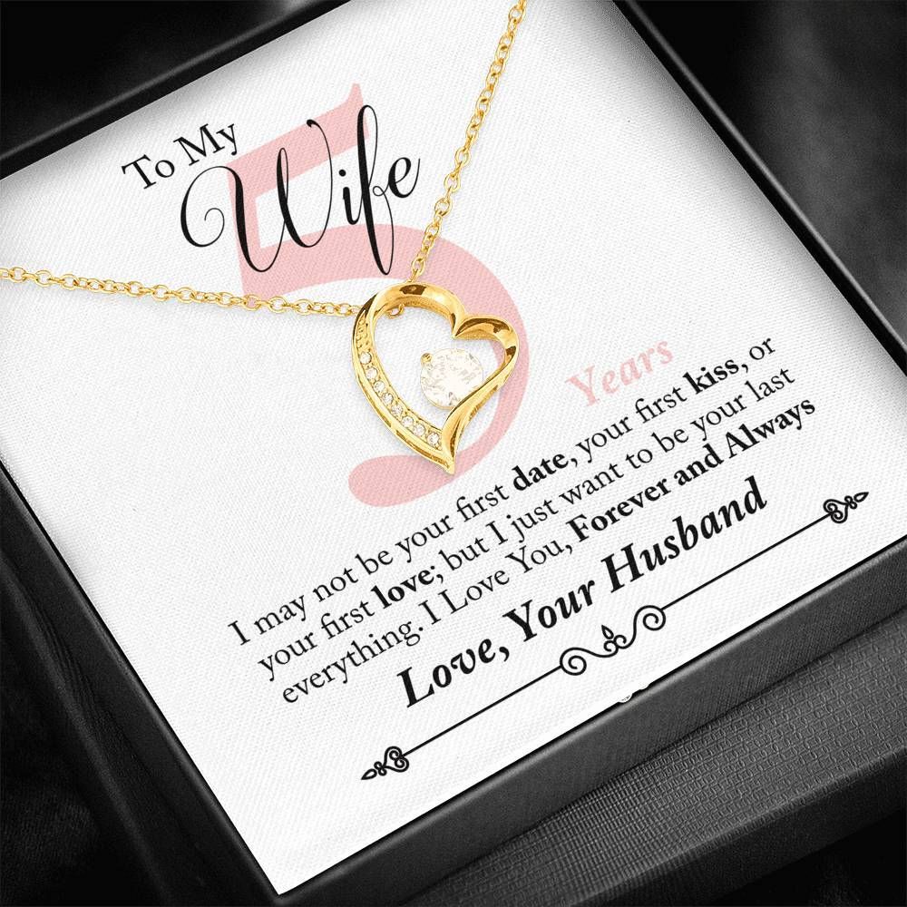 Anniversary Five Years Forever Love Necklace For Wife