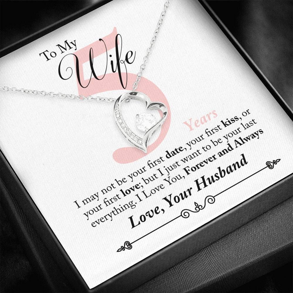 Anniversary Five Years Forever Love Necklace For Wife