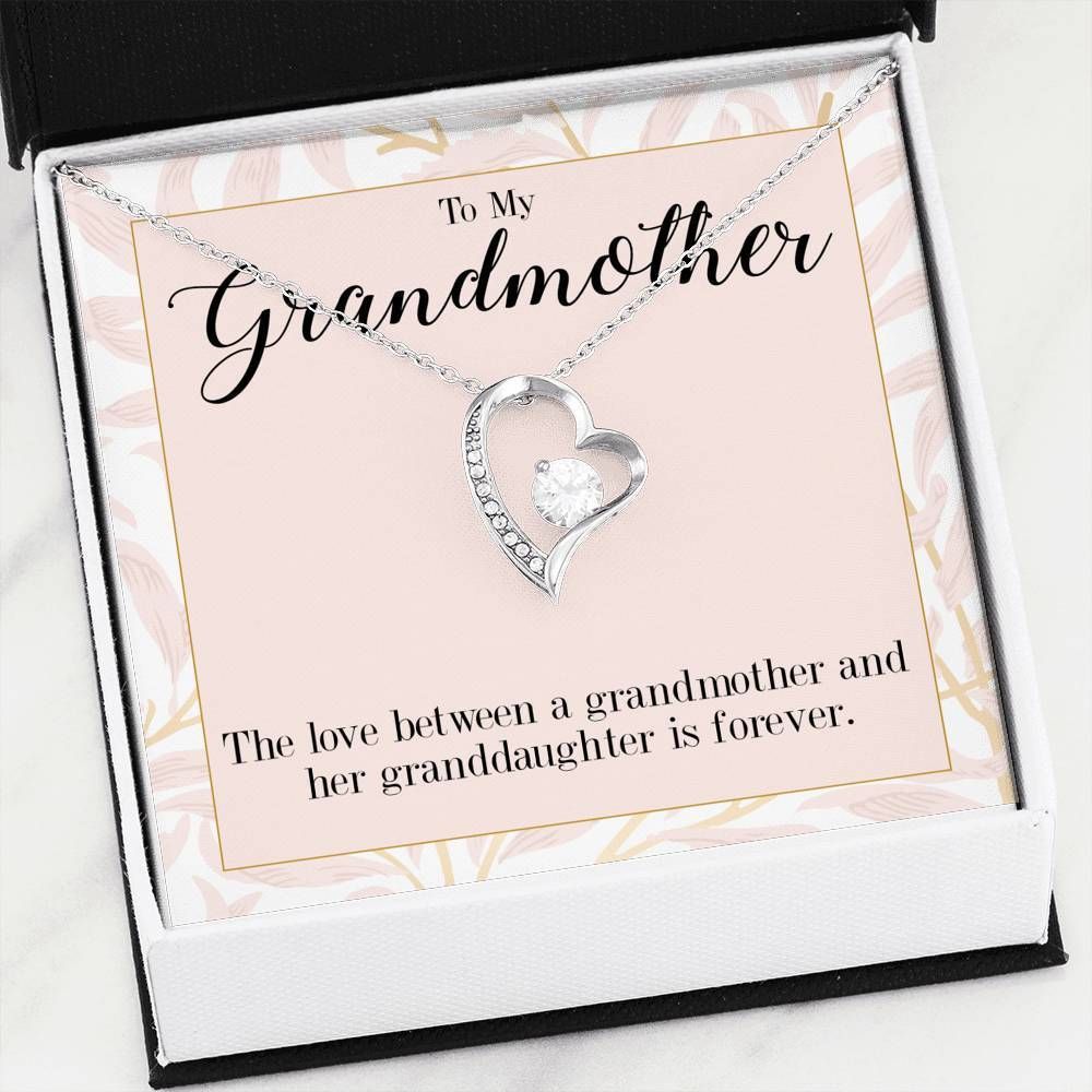 Love Between Grandmother And Granddaughter Is Forever Forever Love Necklace For Grandmother