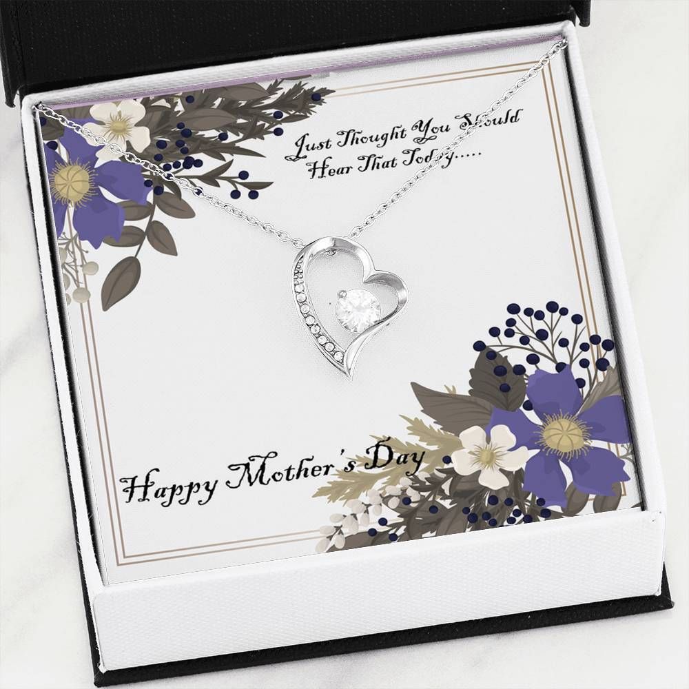 You're A Wonderful Person Forever Love Necklace Gift For Mom