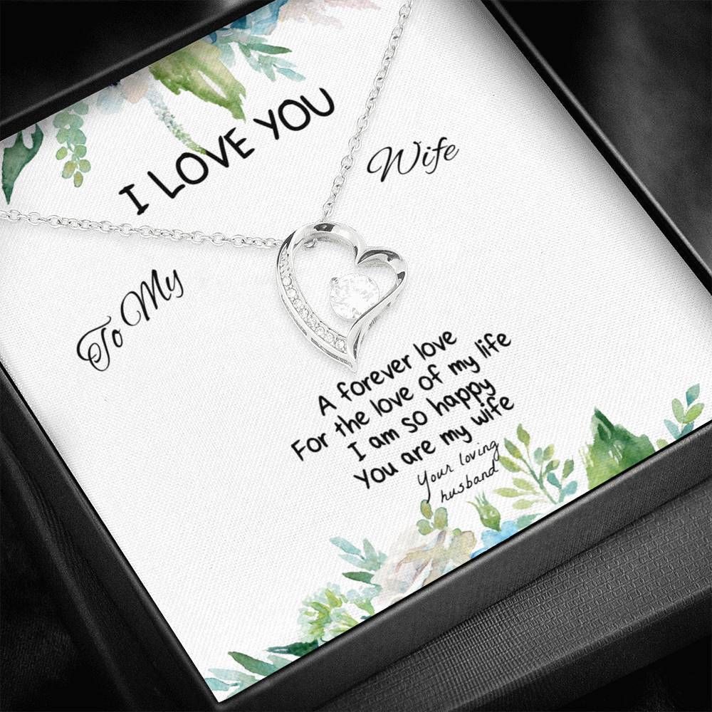 The Love Of My Life Forever Love Necklace Gift For Life Partner