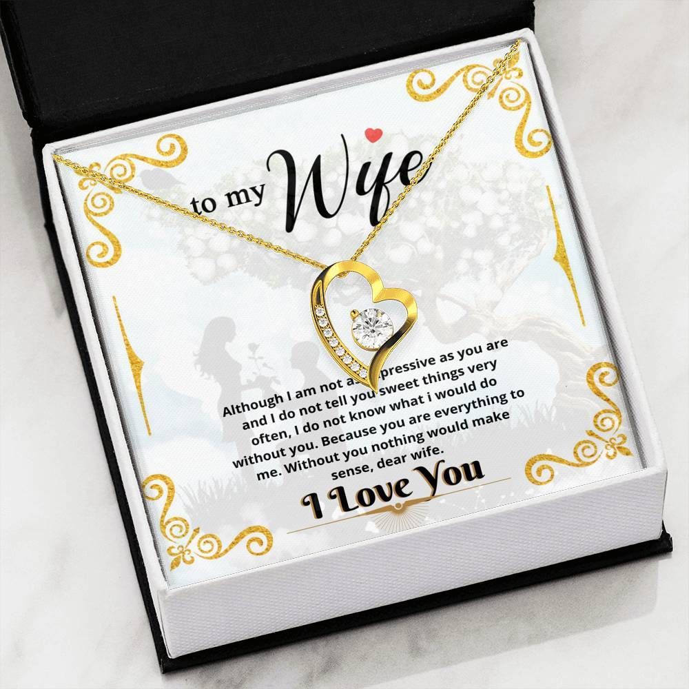 You Are Everything To Me Forever Love Necklace For Wife