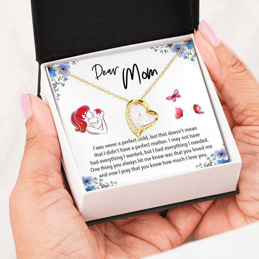 How Much I Love You Forever Love Necklace For Mom