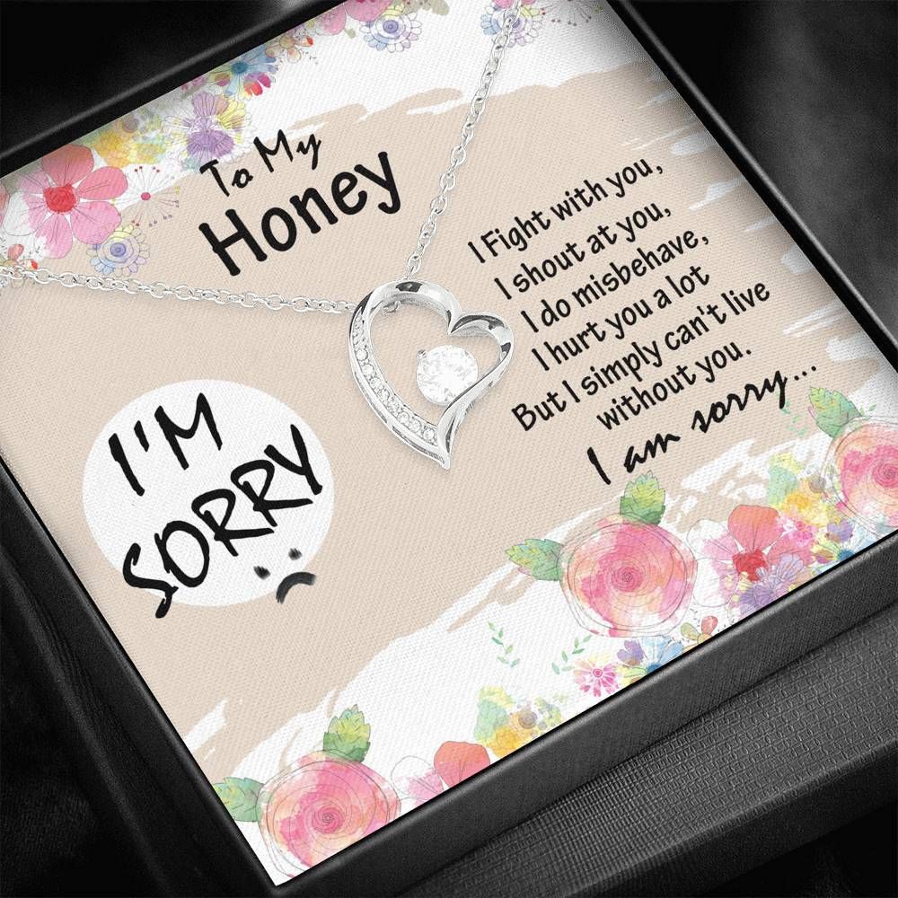 I Simply Can't Live Without You Forever Love Necklace For Honey