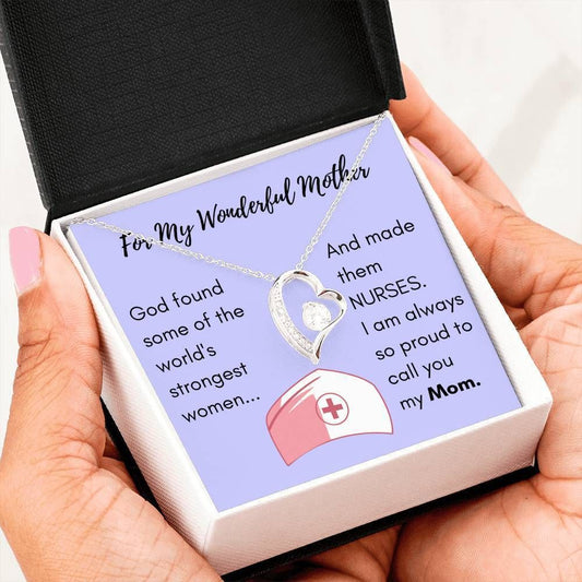 I'm Always So Proud So Call You My Mom Forever Love Necklace For Mom