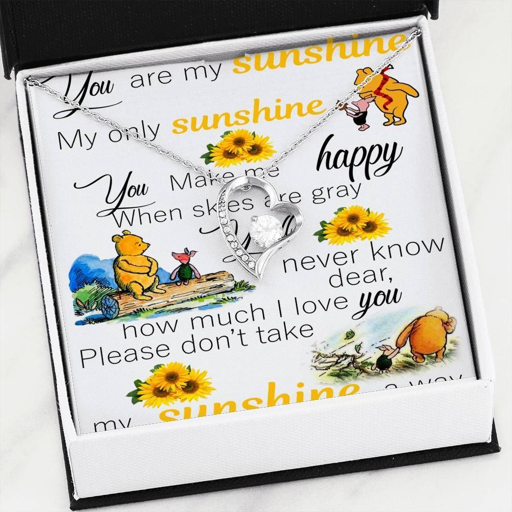 You Are My Sunshine My Only Sunshine Forever Love Necklace