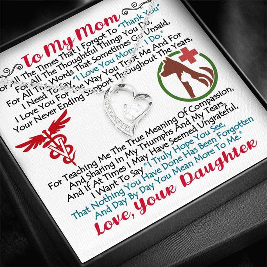 You Mean More To Me For Vet Tech's Forever Love Necklace