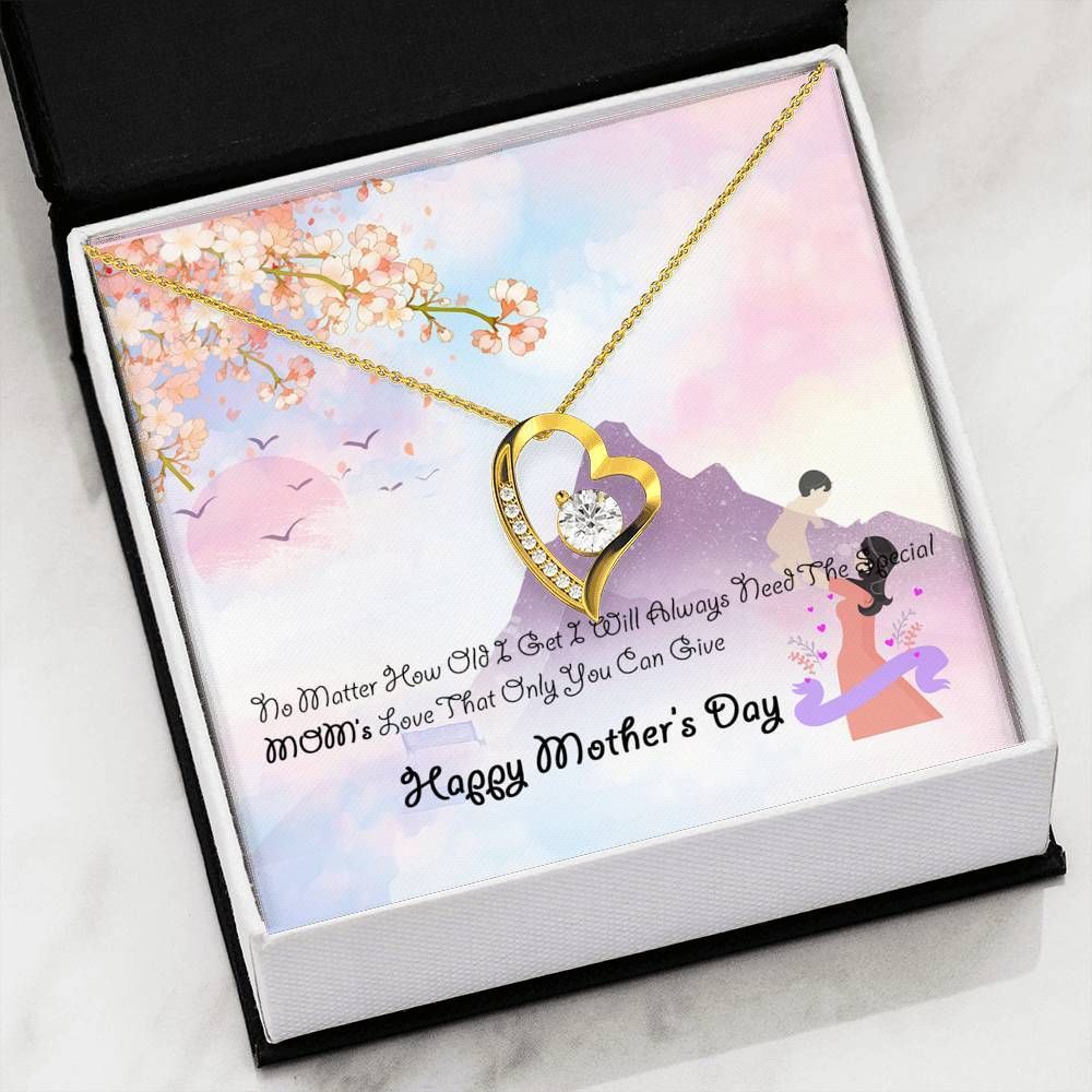 Gift For Mother I'II Always Need Your Mom Forever Love Necklace