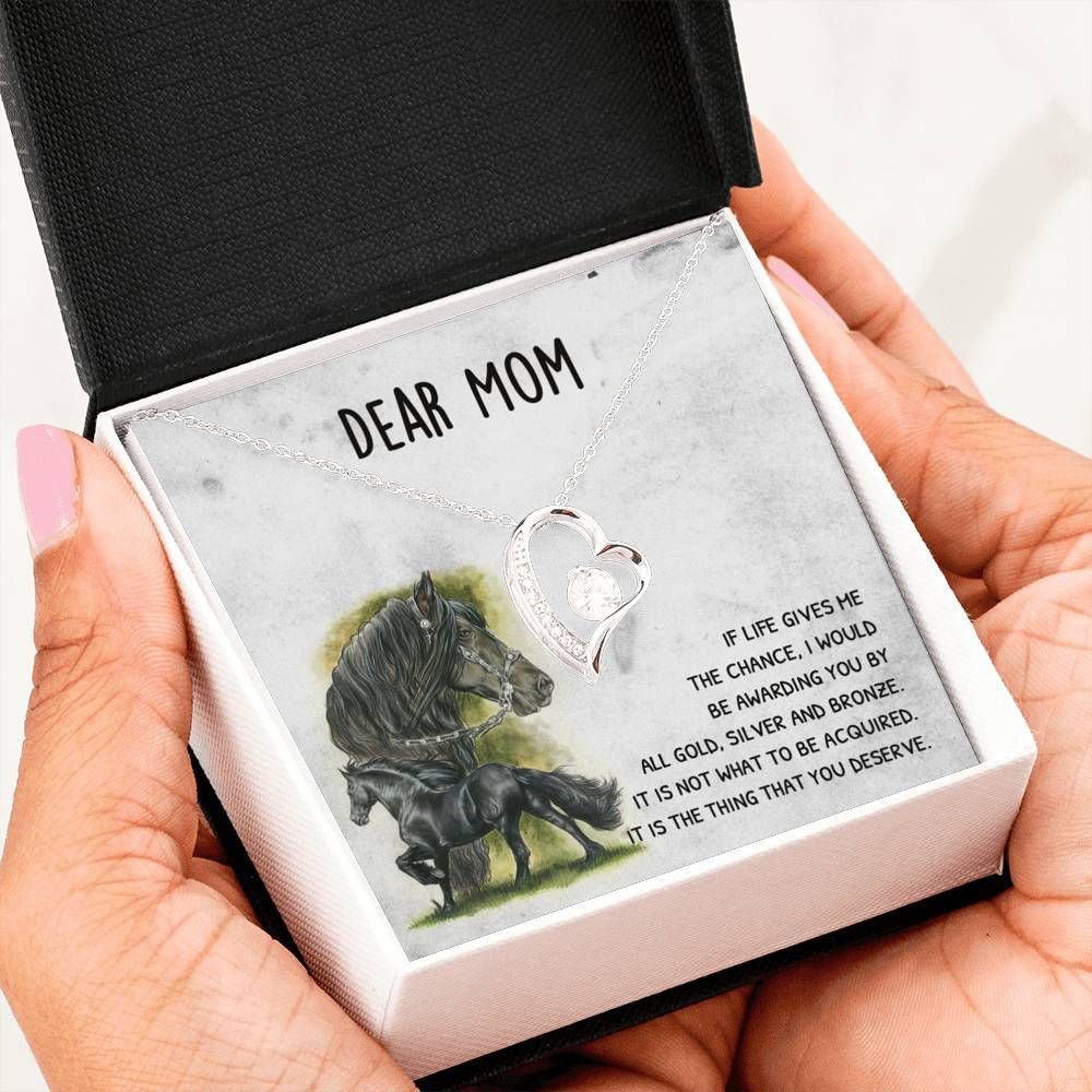 If Life Gives Me The Chance Forever Love Necklace Gift For Mummy