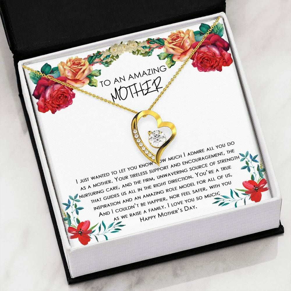 How I Admire All You Do Forever Love Necklace Gift For Mom