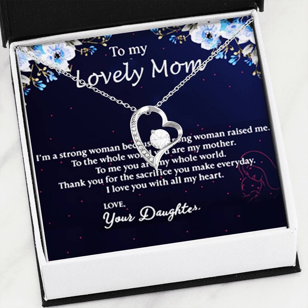 I Love You With All My Heart Forever Love Necklace For Mom