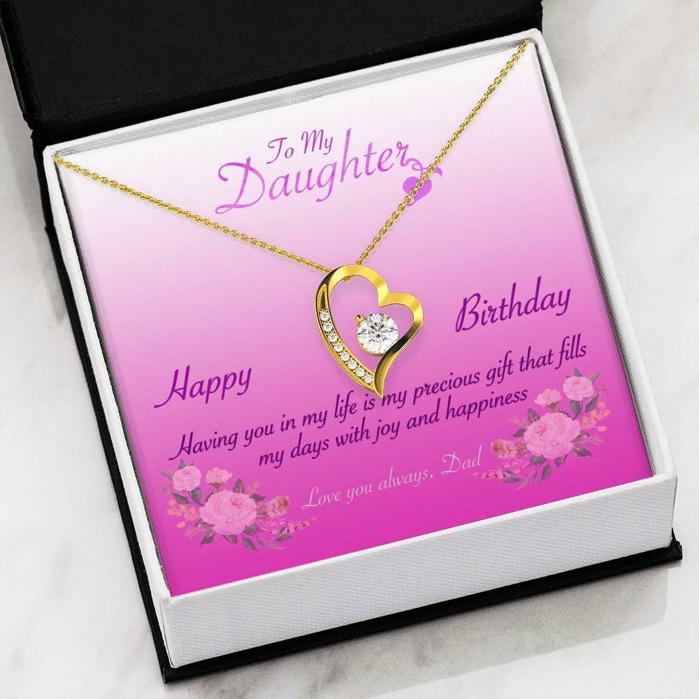 My Precious Gift Forever Love Necklace Gift For Daughter