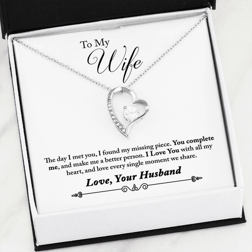 The Day I Met You Forever Love Necklace Gift For Wife