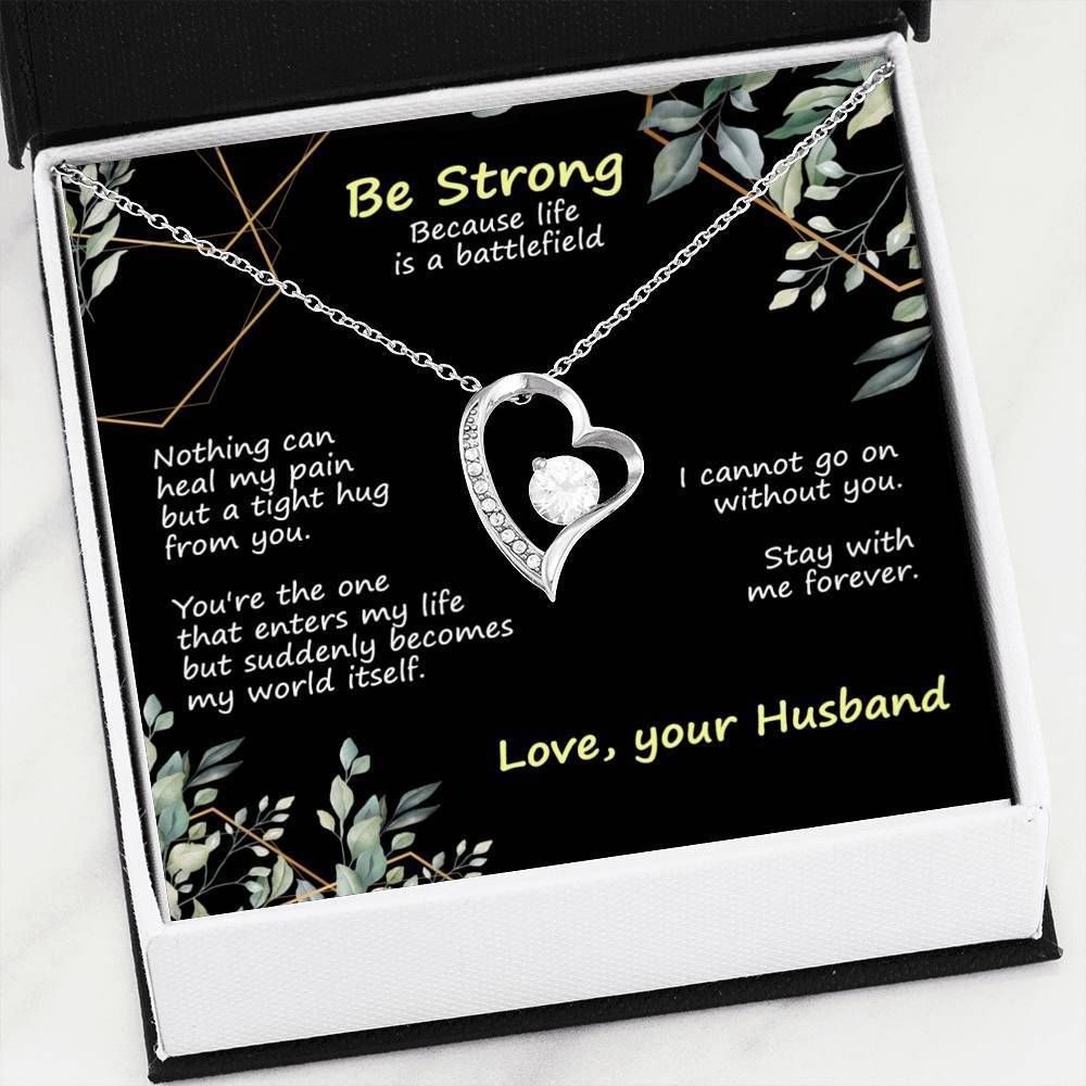 Stay With Me Forever Forever Love Necklace For Wife