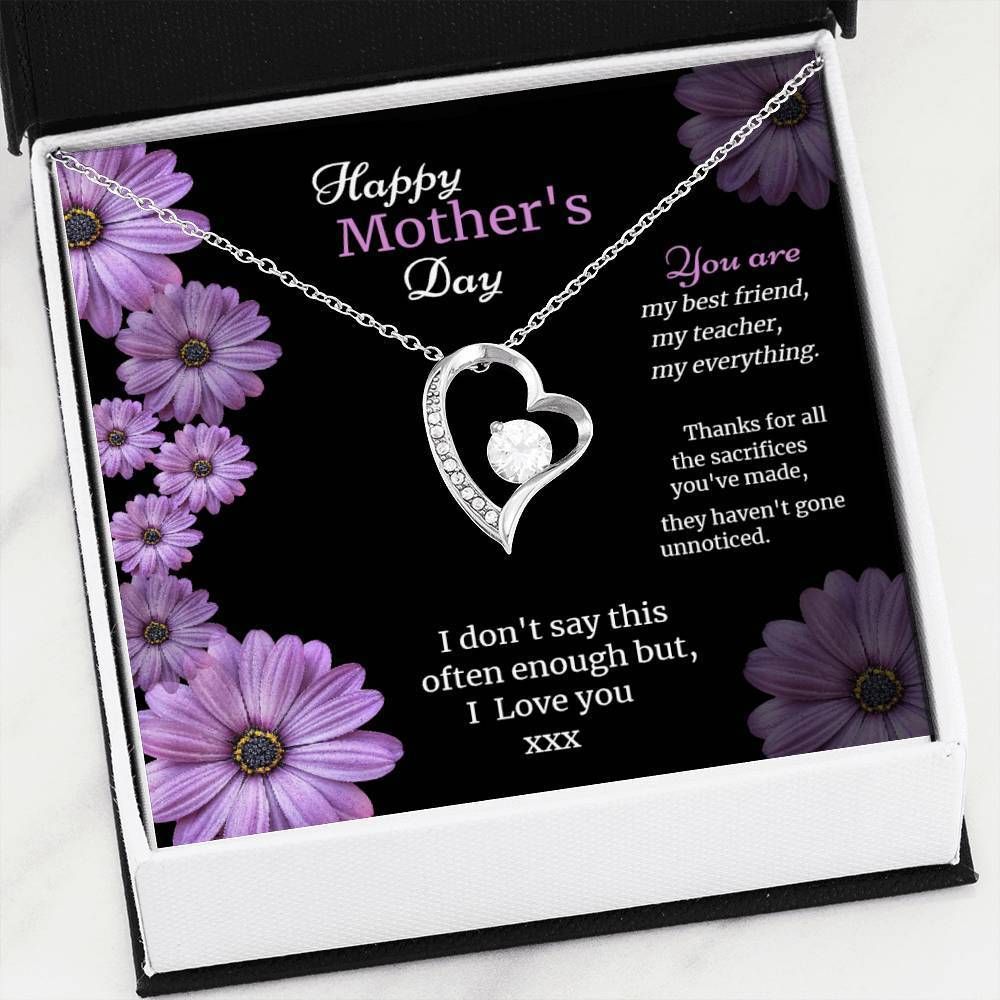 You Are My Best Friend Forever Love Necklace For Mom