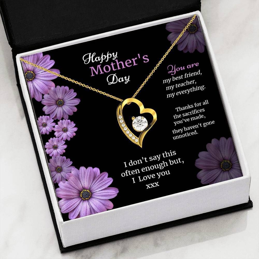 You Are My Best Friend Forever Love Necklace For Mom