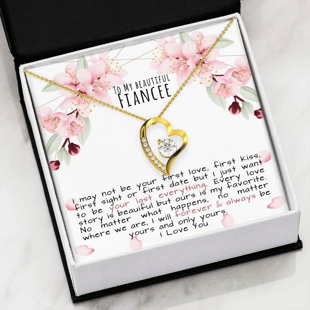 Our Stories Are My Favorite Forever Love Necklace Gift For Fiancee