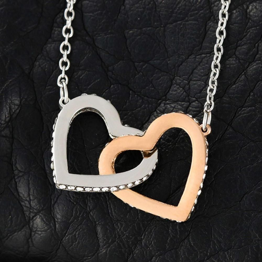 Maybe In Distance But Never In Heart Forever Love Necklace For Daughter