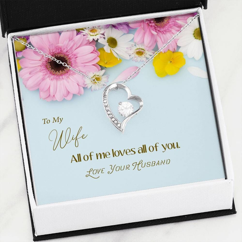 All Of Me Loves All Of You Forever Love Necklace For Wife