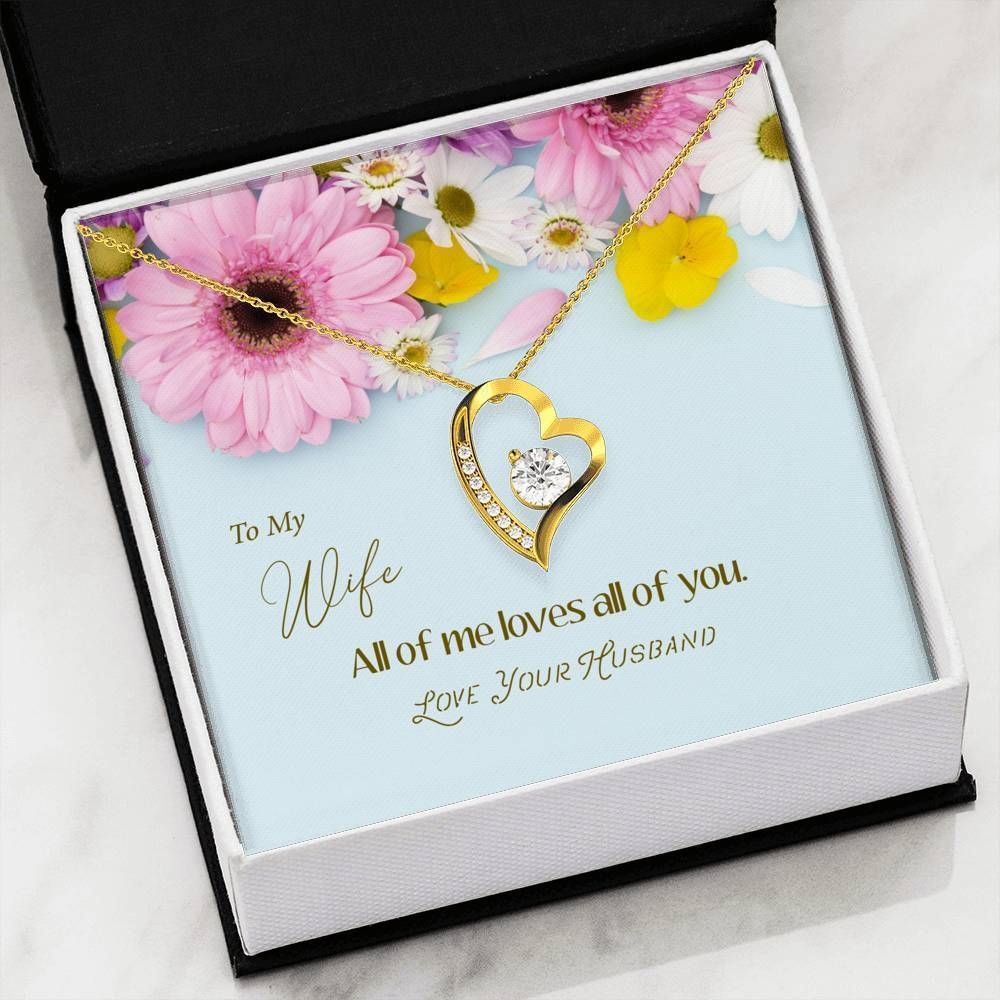 All Of Me Loves All Of You Forever Love Necklace For Wife