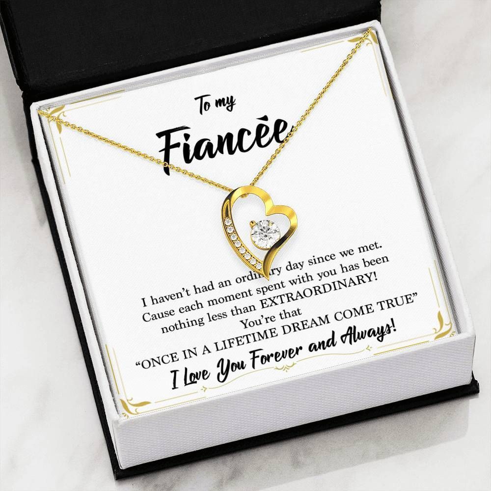 Love You Always And Forever Forever Love Necklace For Fiancee