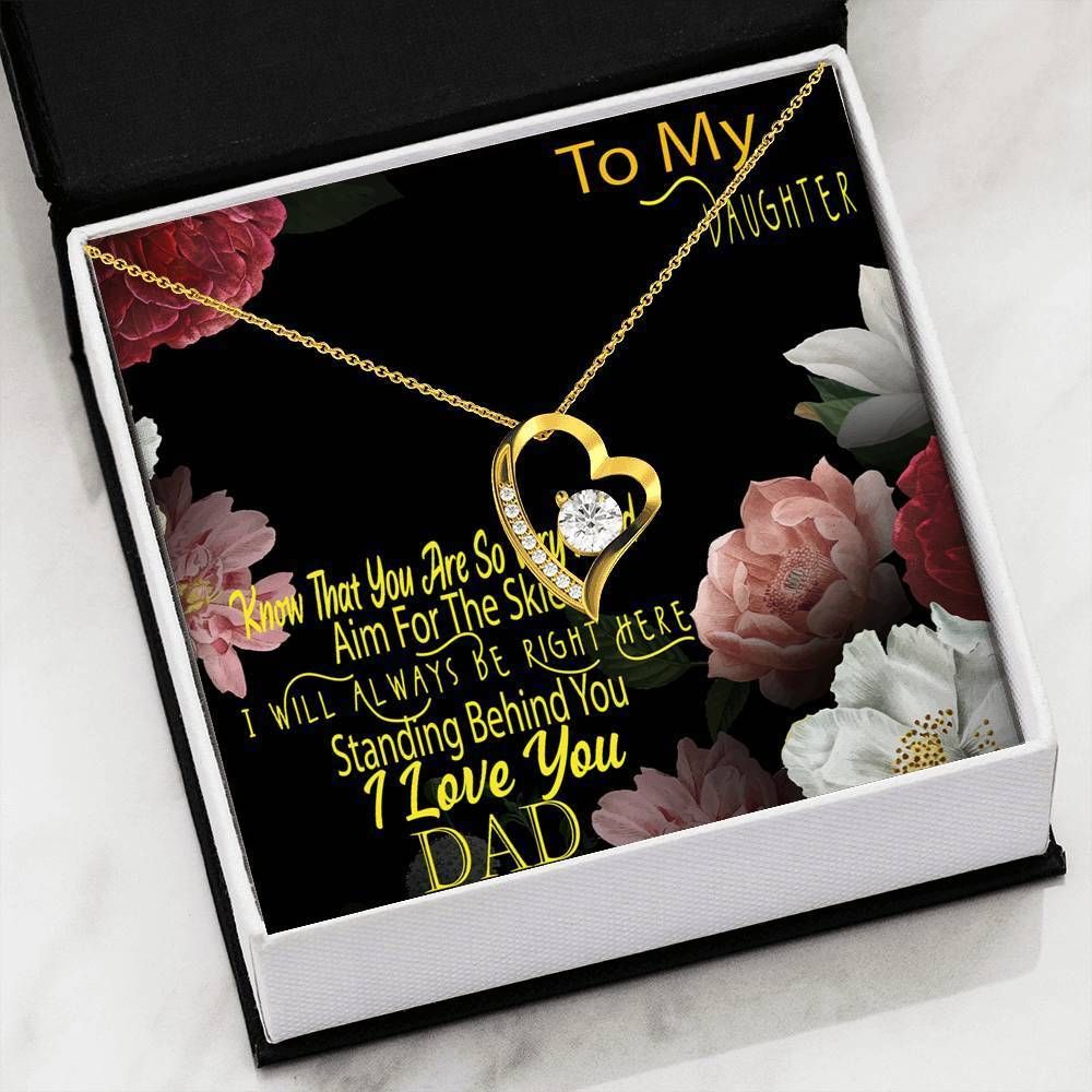 Forever Love Necklace To My Daughter You Are So Very Loved