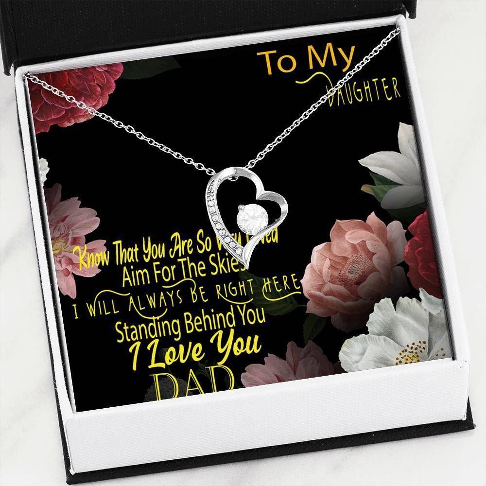 Forever Love Necklace To My Daughter You Are So Very Loved