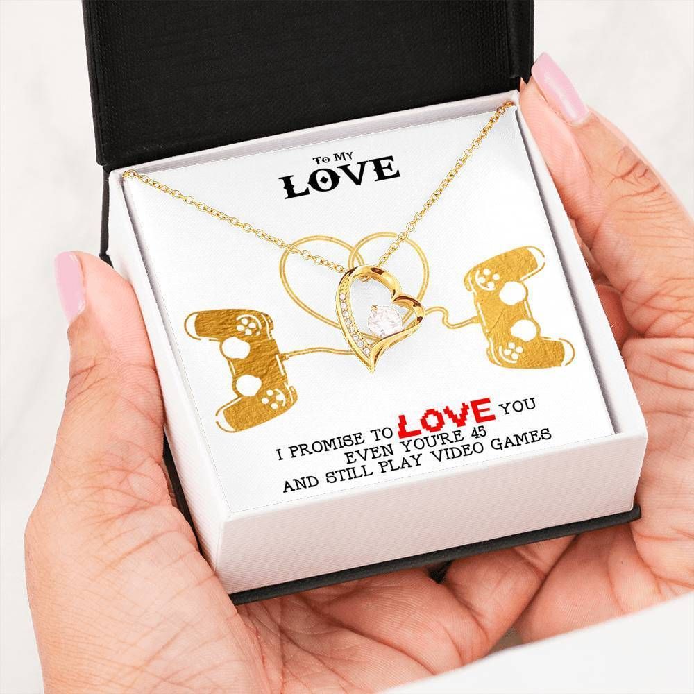 Promise To Love You Forever Love Necklace For Wife